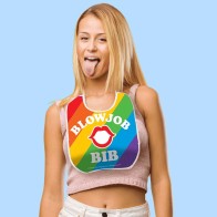 Divertido Bib de Blow Job para Fiestas