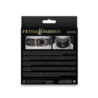 Fetish & Fashion Lilith Collar for Bondage Play