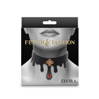 Collar Elvira Fetish & Fashion Negro