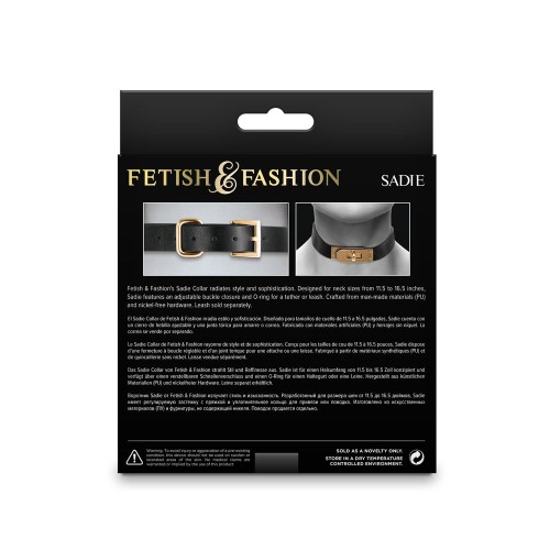 Fetish & Fashion Sadie Collar Black