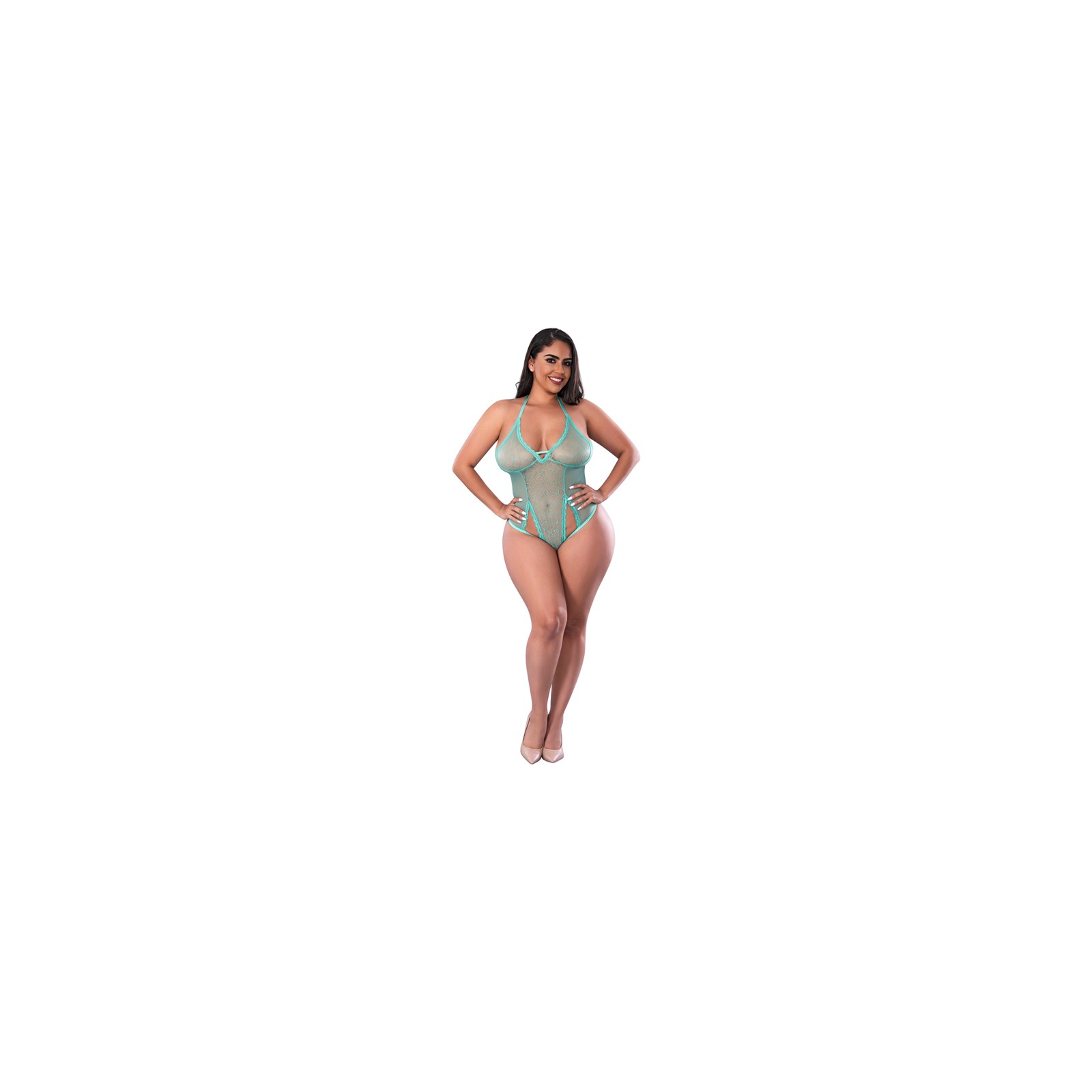 Teddy Cortes de Pétalos Suaves Magic Silk Aqua Talla Reina