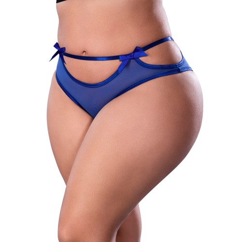 Culotte Cheeky Magic Silk Holidaze Cobalt Talla Reina