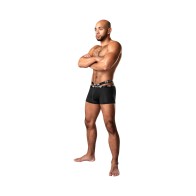 Male Power Infinite Comfort Strappy Pouch Short Black L