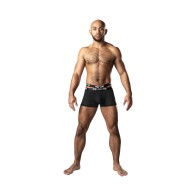 Male Power Infinite Comfort Strappy Pouch Short Black XL