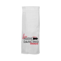 Twisted Wares Live Nude Dancing Kitchen Towel