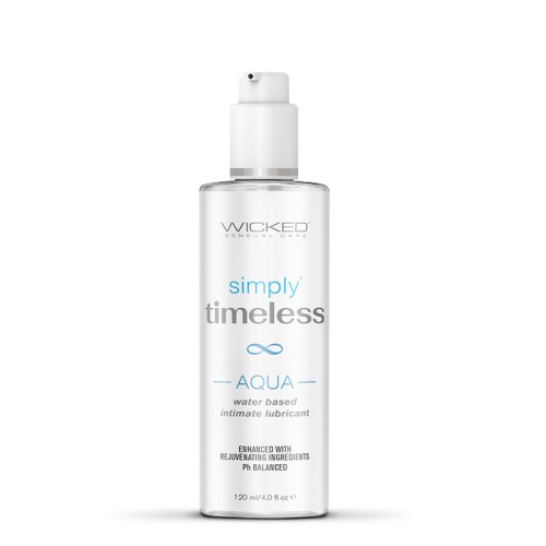 Lubricante Wicked Simply Timeless Aqua 4 oz.