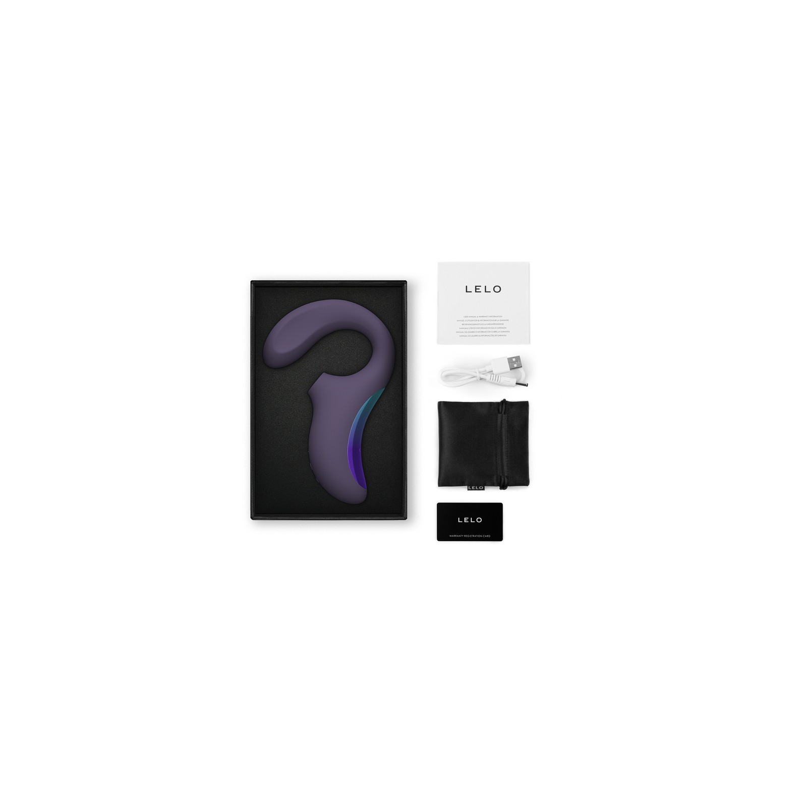 LELO ENIGMA Wave Estimulador Dual de Succión Cyber Purple