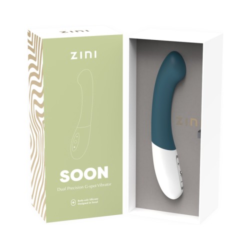 Zini Soon Vibrador Azul para el Punto G