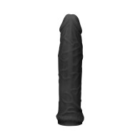 RealRock Skin Manga Extensora de Pene de 6 in. Negra