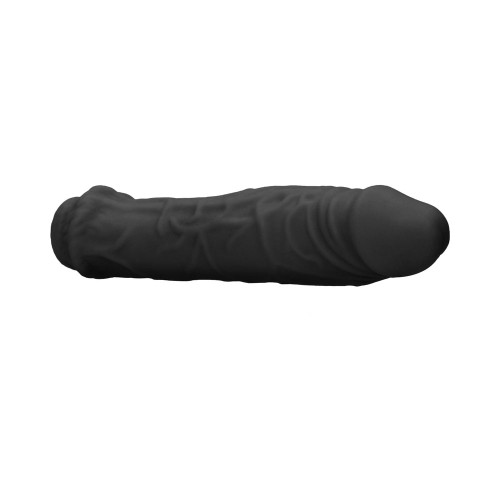 RealRock Skin Manga Extensora de Pene de 6 in. Negra