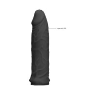 RealRock Skin Manga Extensora de Pene de 6 in. Negra