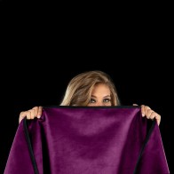 Liberator Fascinator Throw Travel Purple