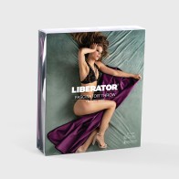 Liberator Fascinator Throw de Viaje Púrpura