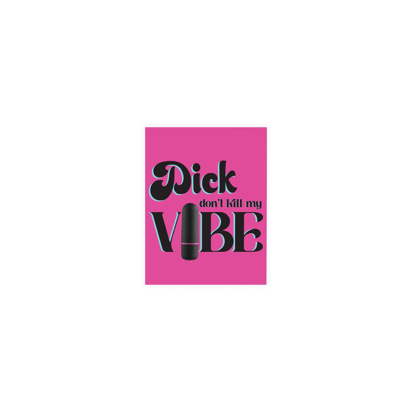 Naughty Vibes Dick Greeting Card Surprise Gift