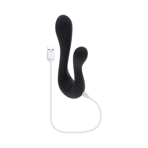 Vibrador Rechargeable A Doble Eje The Swan de Playboy