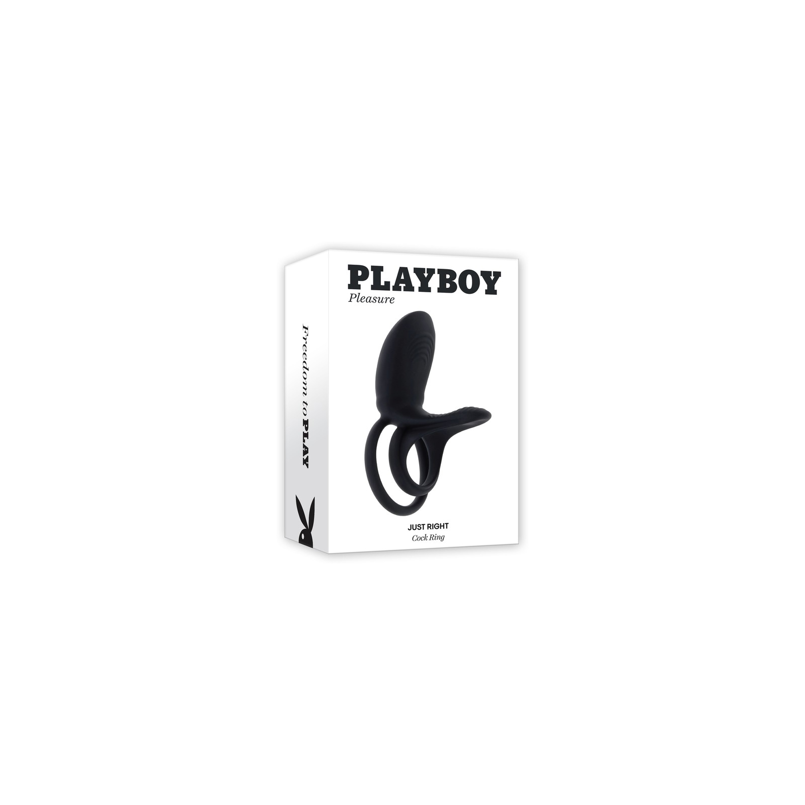 Playboy Just Right Rechargeable Silicone C-Ring - Stamina Enhancer