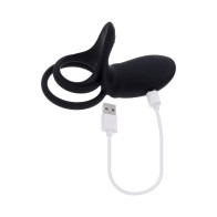 Playboy Just Right Rechargeable Silicone C-Ring - Stamina Enhancer