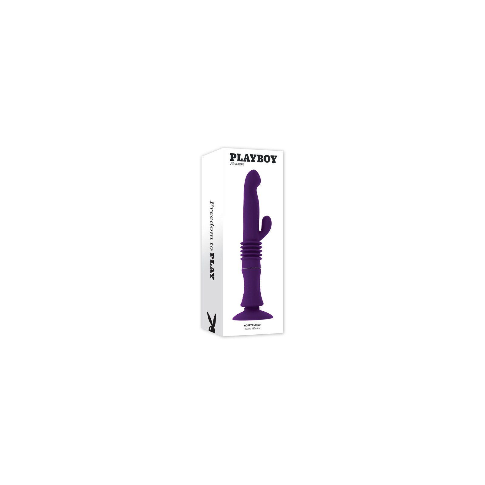 Playboy Hoppy Ending Rechargeable Silicone Rabbit Vibrator