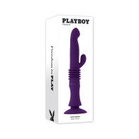 Playboy Hoppy Ending Rechargeable Silicone Rabbit Vibrator