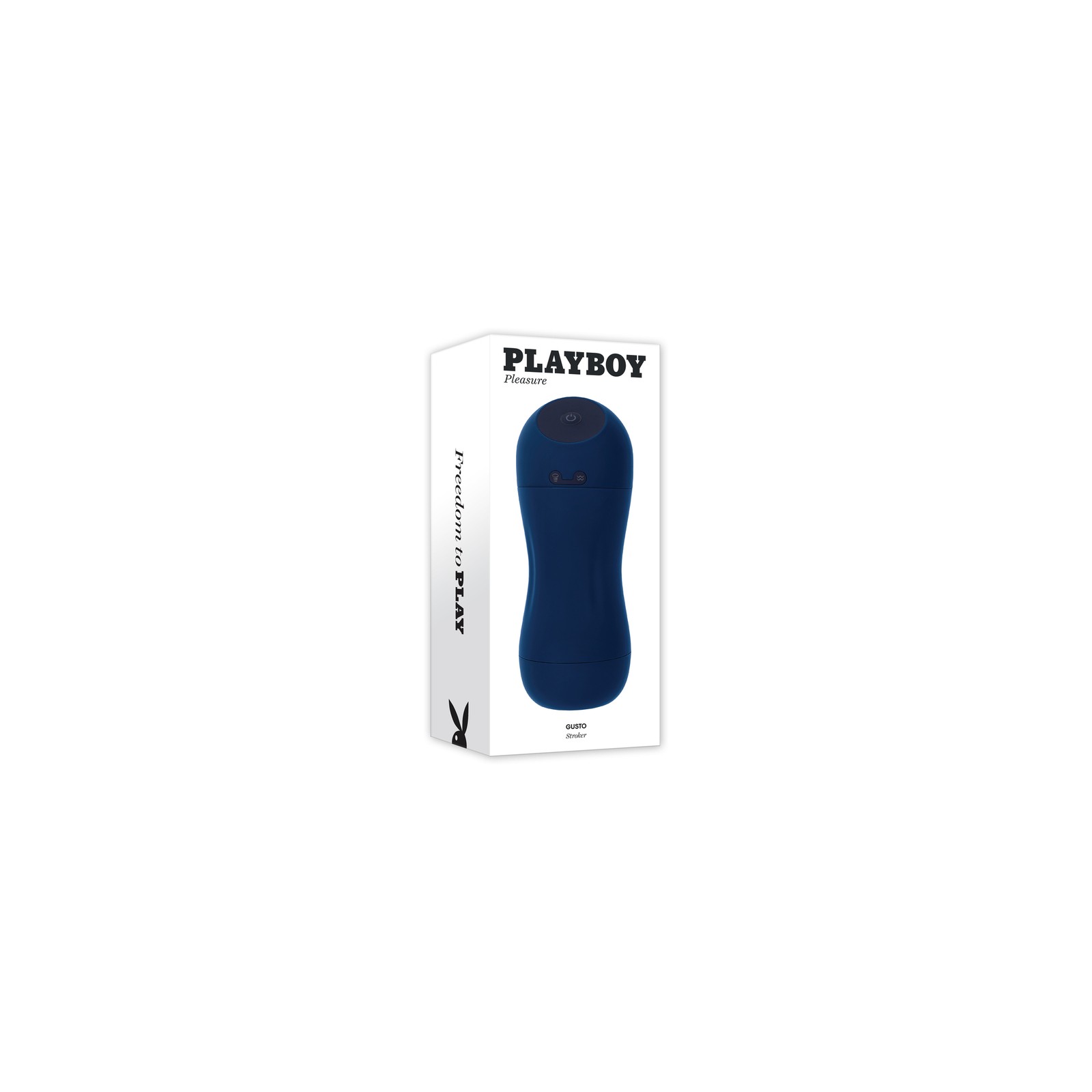 Playboy Gusto Sucking Vibrating Stroker - Navy