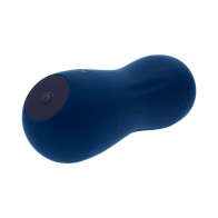 Playboy Gusto Sucking Vibrating Stroker - Navy