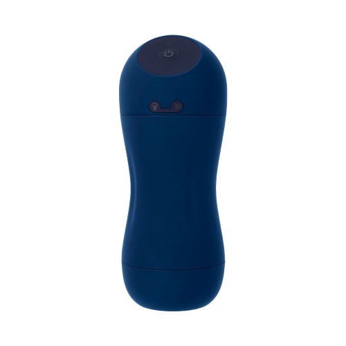 Playboy Gusto Sucking Vibrating Stroker - Navy