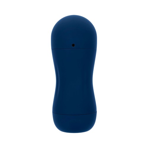 Playboy Gusto Sucking Vibrating Stroker - Navy