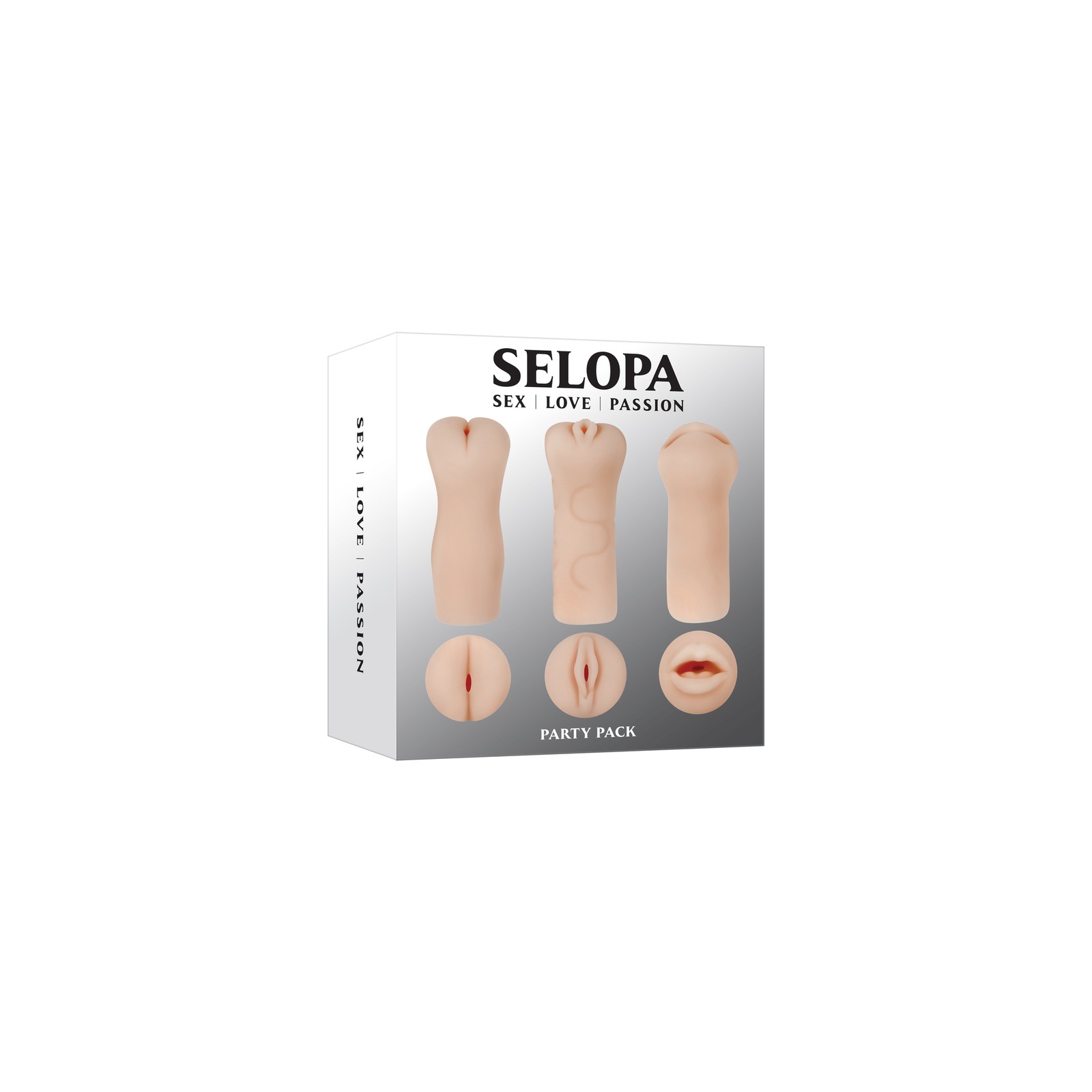 Selopa Party Pack 3-Piece Stroker Set