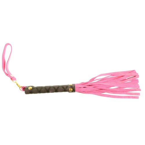 Flogger de Cuero Mini Ple'sur Rosa