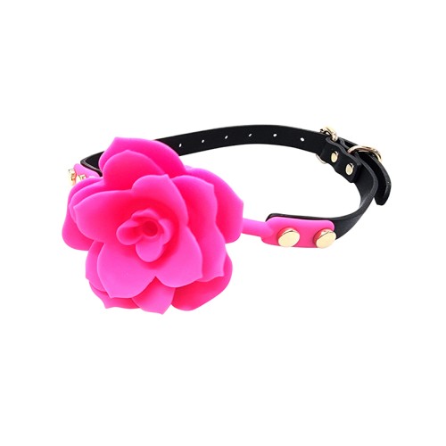 Ple'sur Flower Ball Gag - Breathable Comfort