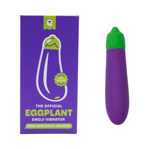 Vibrador USB Emojibator Berenjena