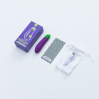 Vibrador USB Emojibator Berenjena