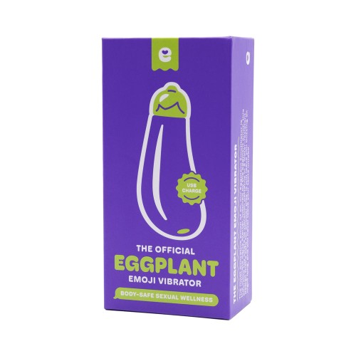 Vibrador USB Emojibator Berenjena