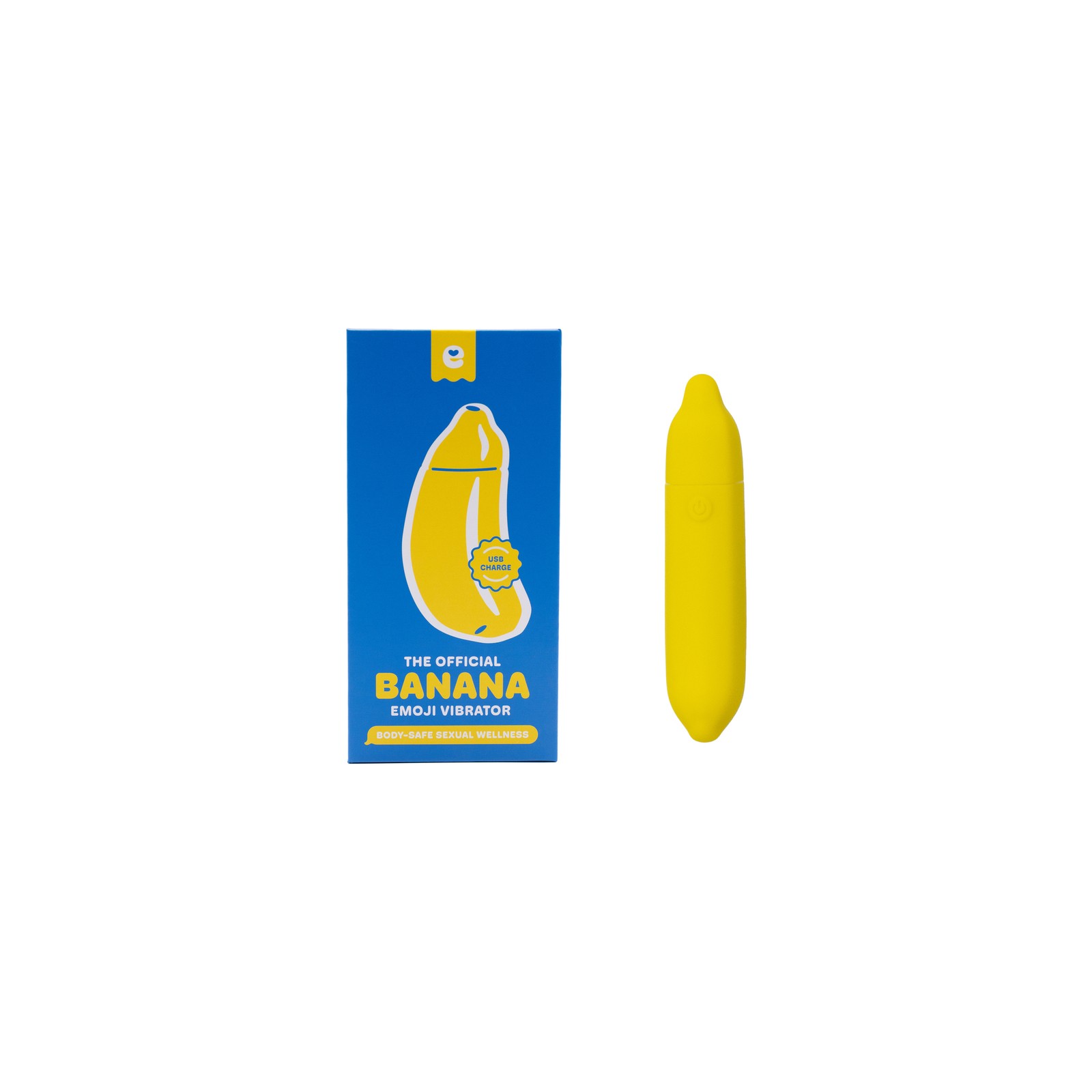 Emojibator Banana USB - Vibrador Divertido y Juguetón