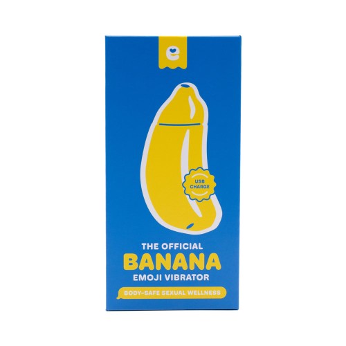 Emojibator Banana USB - Vibrador Divertido y Juguetón