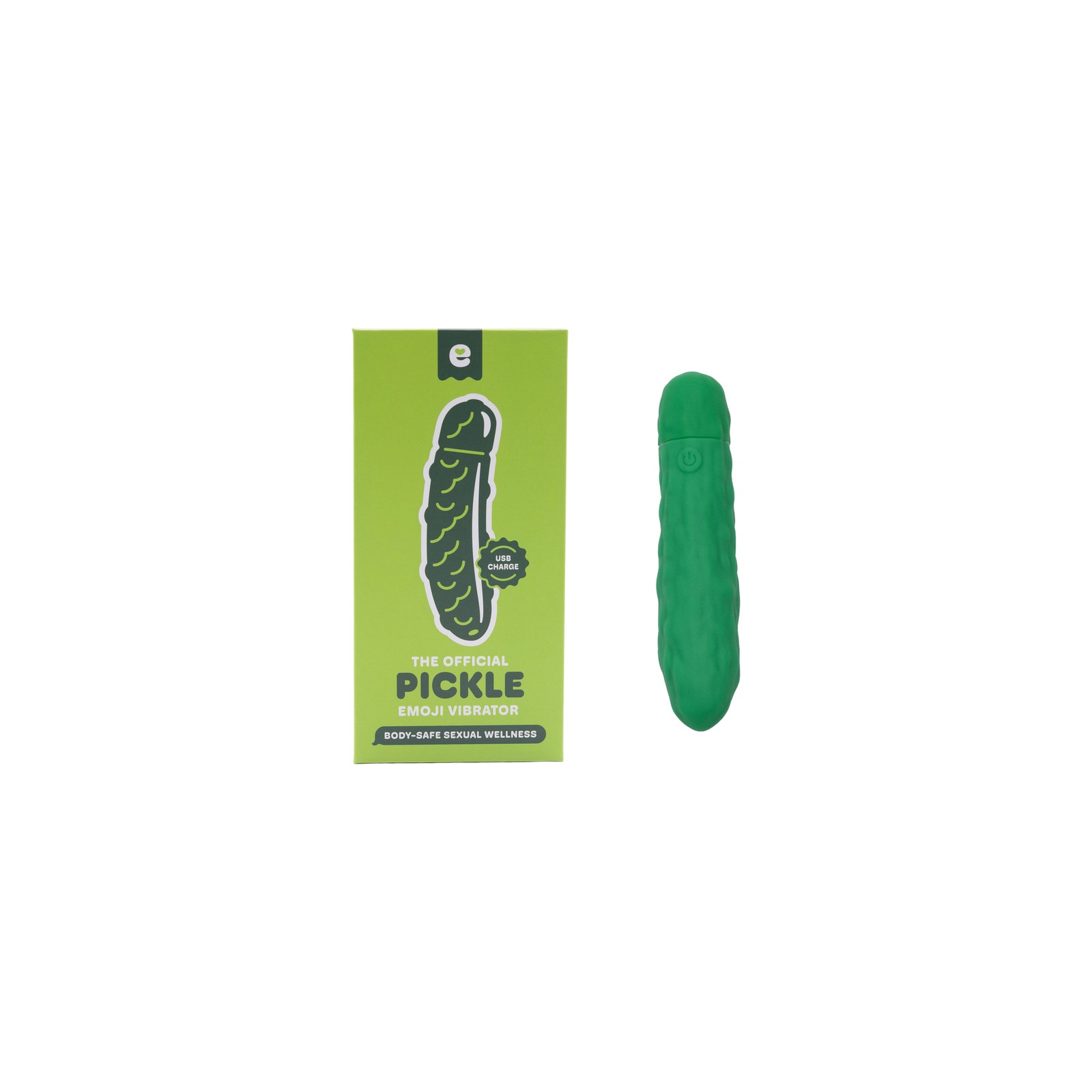 Emojibator Pickle USB Vibrator for Fun