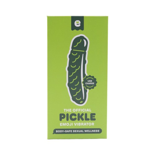 Emojibator Pickle USB Vibrator for Fun