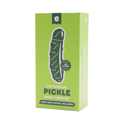 Emojibator Pickle USB Vibrator for Fun