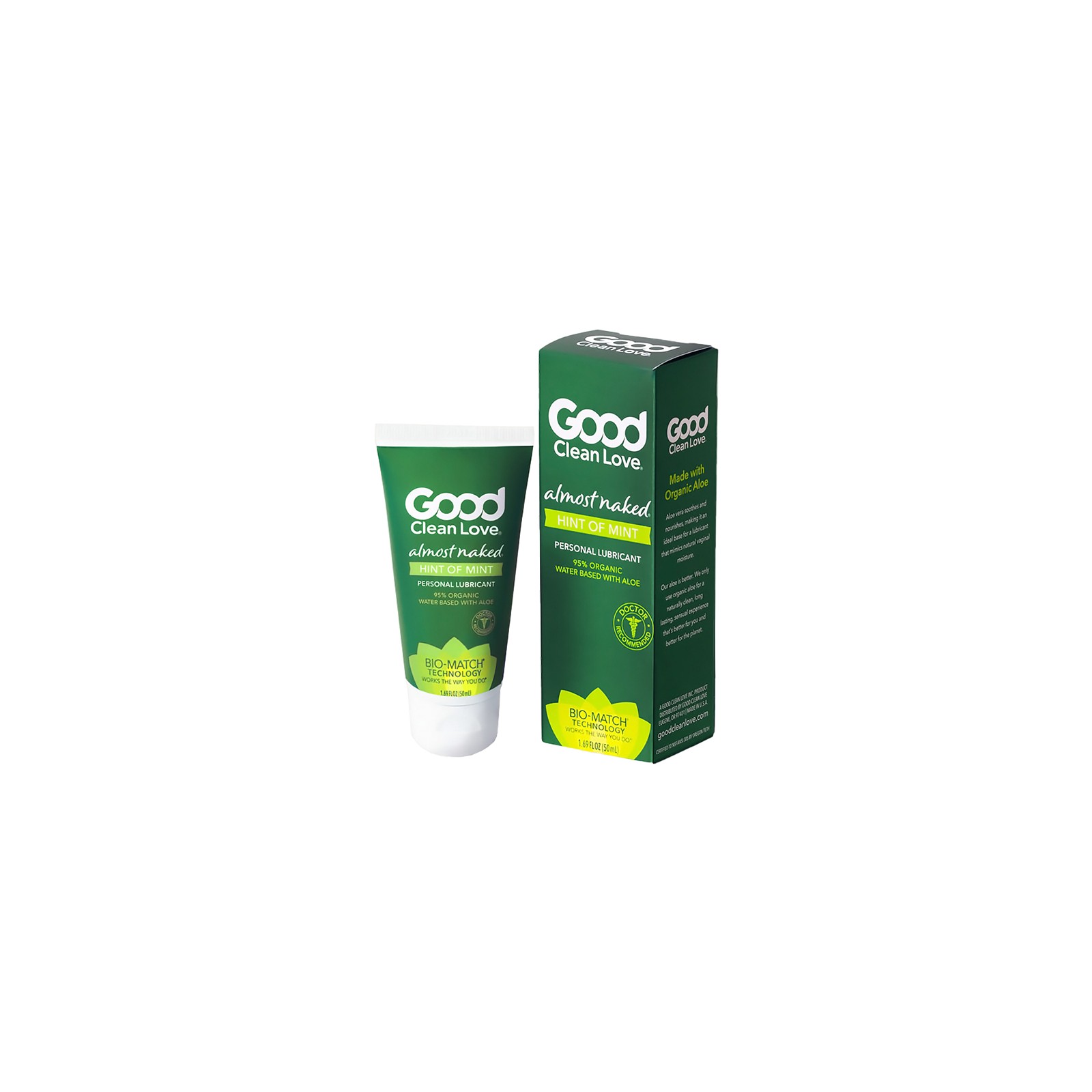 Good Clean Love Almost Naked Hint of Mint Lubricant 1.69 oz.