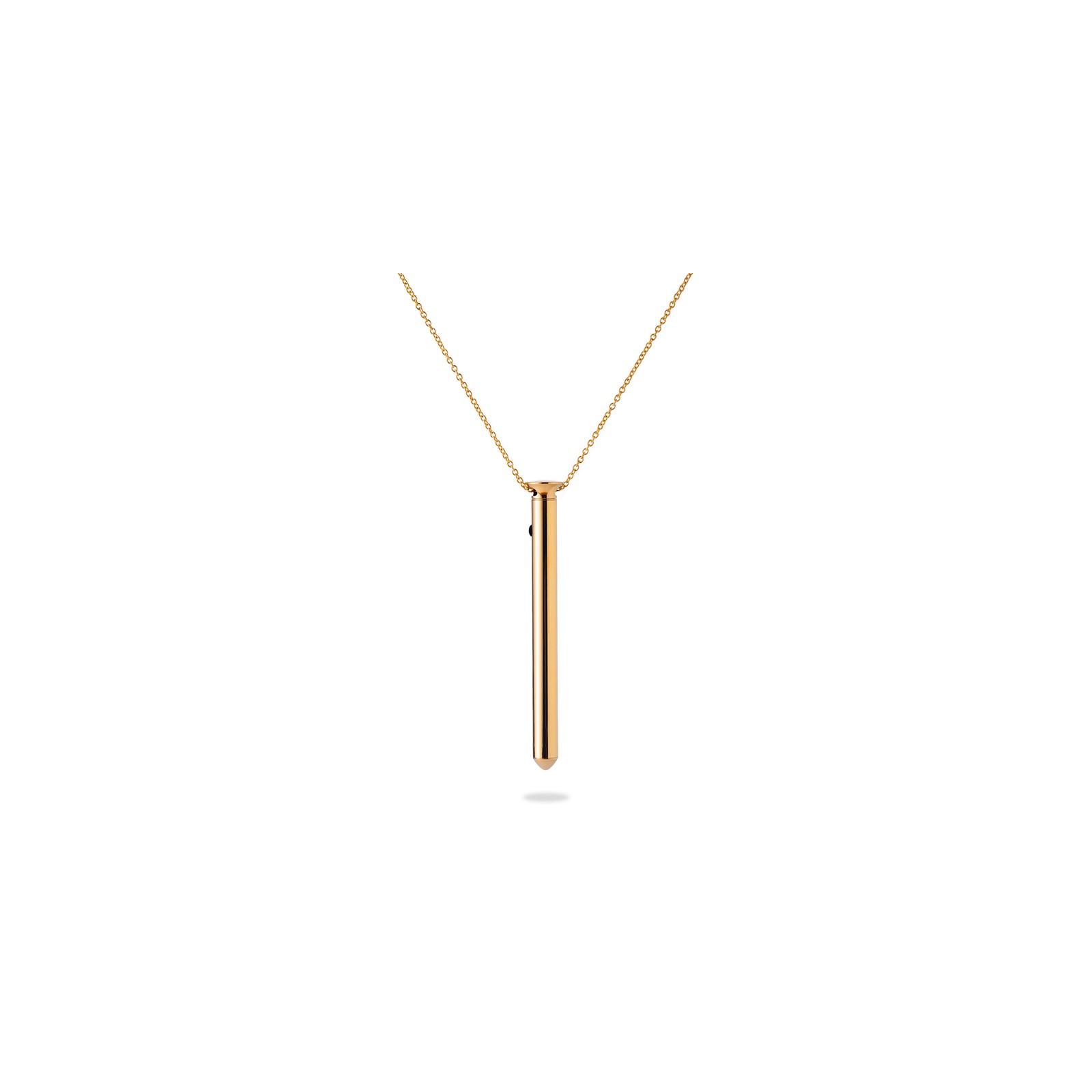 Crave Vesper 2 Gold Plated Vibrator Necklace