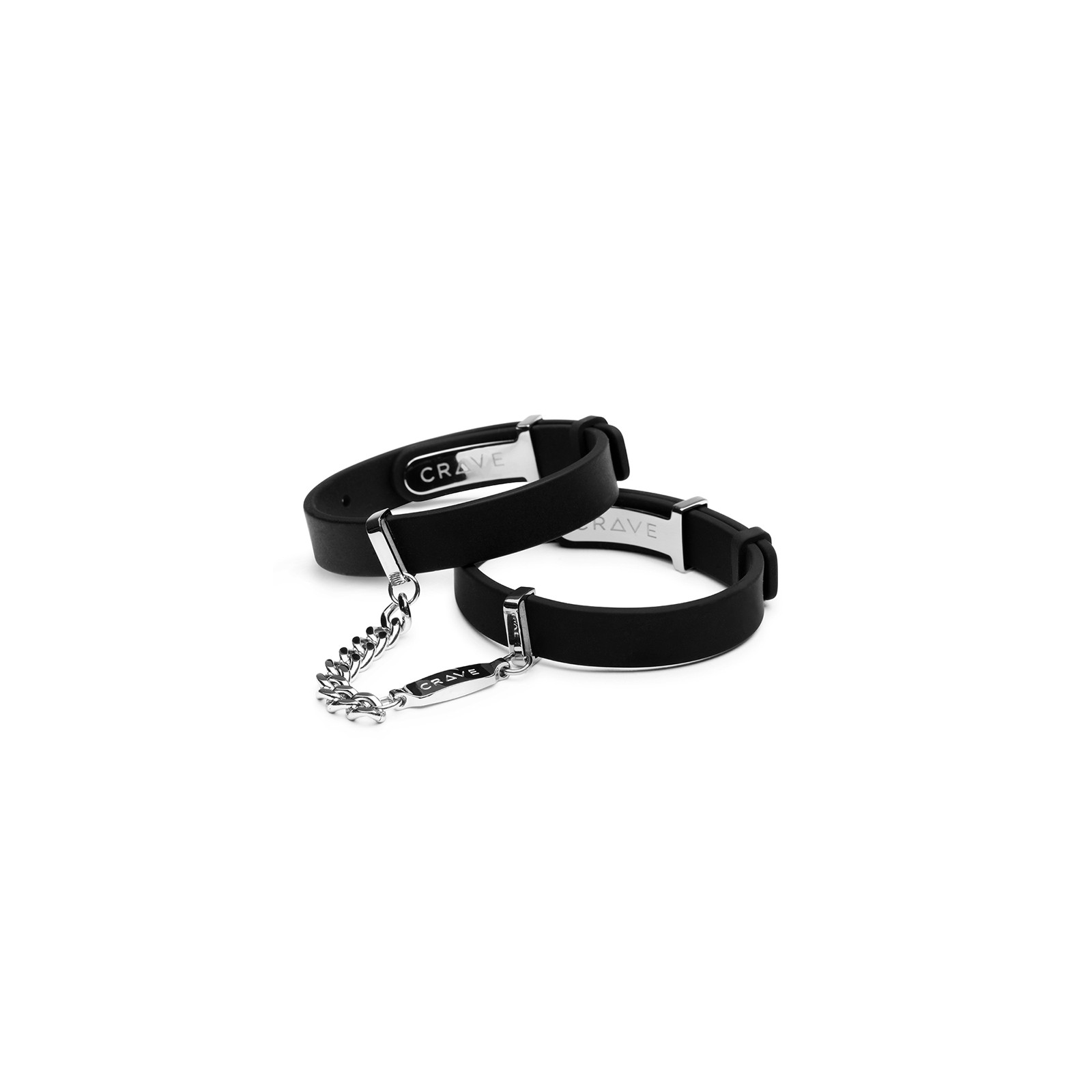 Crave ID Cuffs Black/Silver