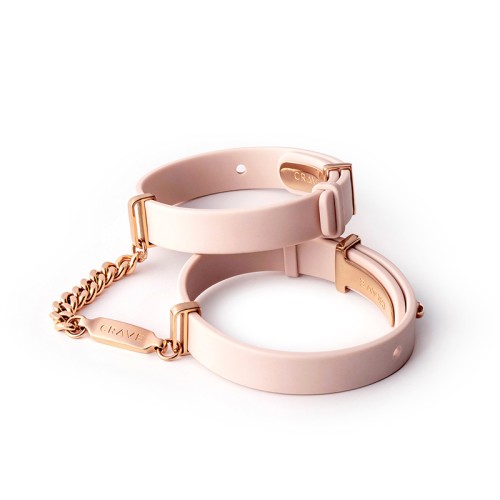 Crave ID Cuffs Pink and Rose Gold