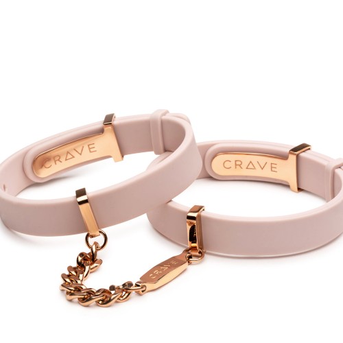 Crave ID Cuffs Pink and Rose Gold