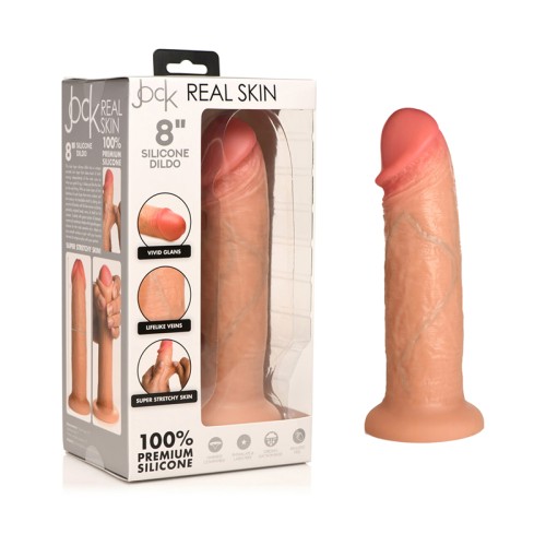 Dildo Realista de 8 Pulgadas de Piel Real