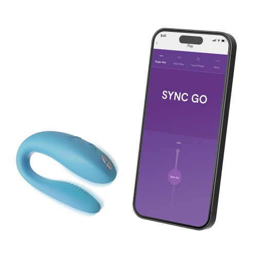 We-Vibe Sync Go Turquesa Vibrador para Parejas