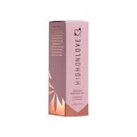 HighOnLove Mini Massage Oil Strawberries & Champagne - Sensual Experience