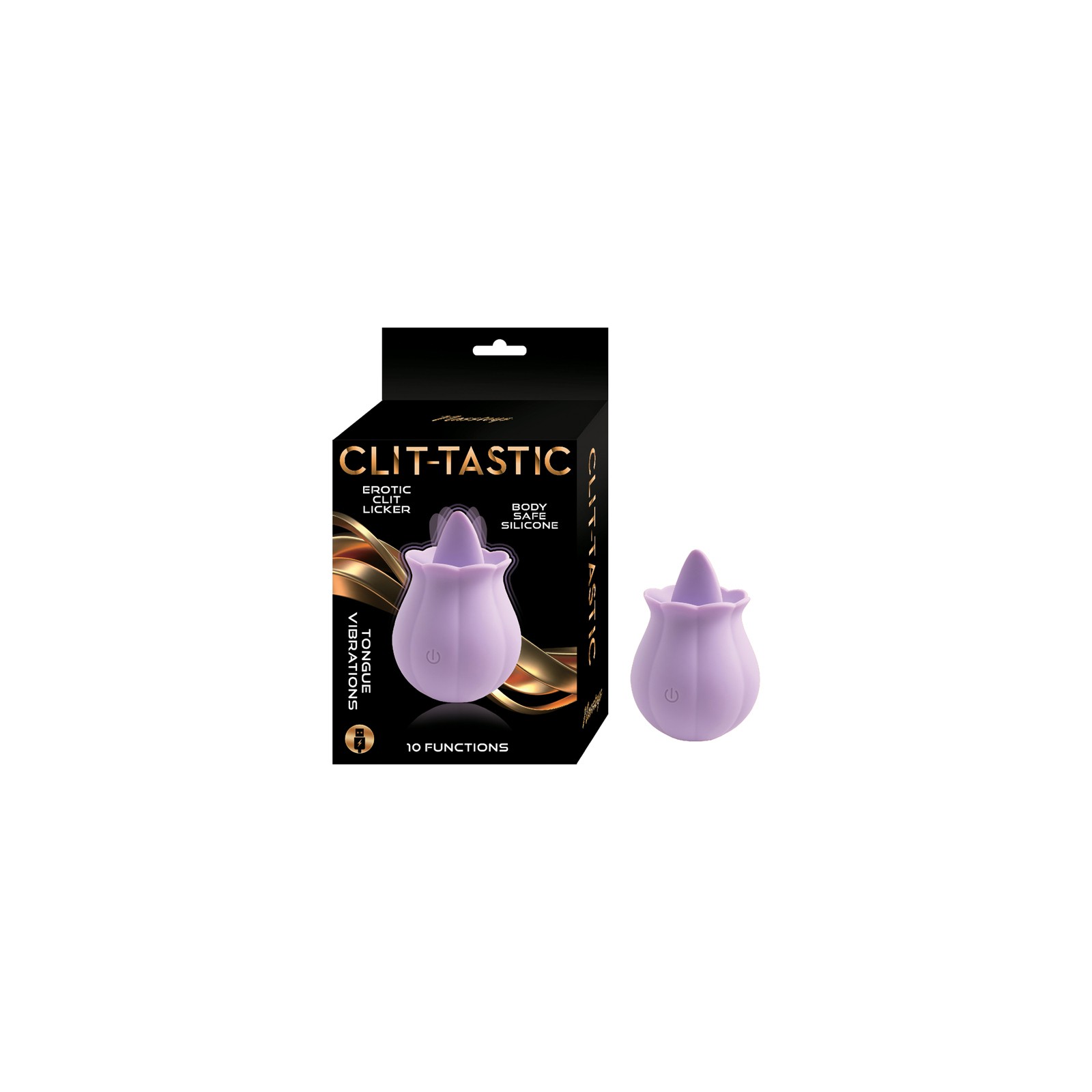 Clit-Tastic Erotic Clit Licker - Lavender