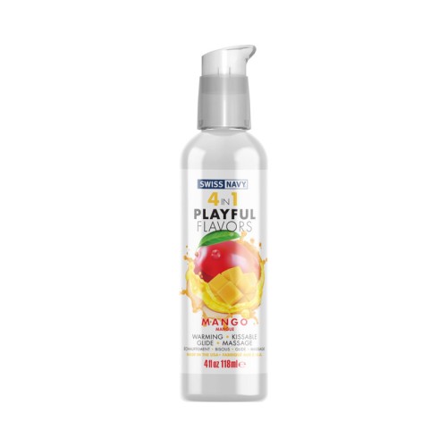 Swiss Navy Playful Flavors Mango 4 oz.