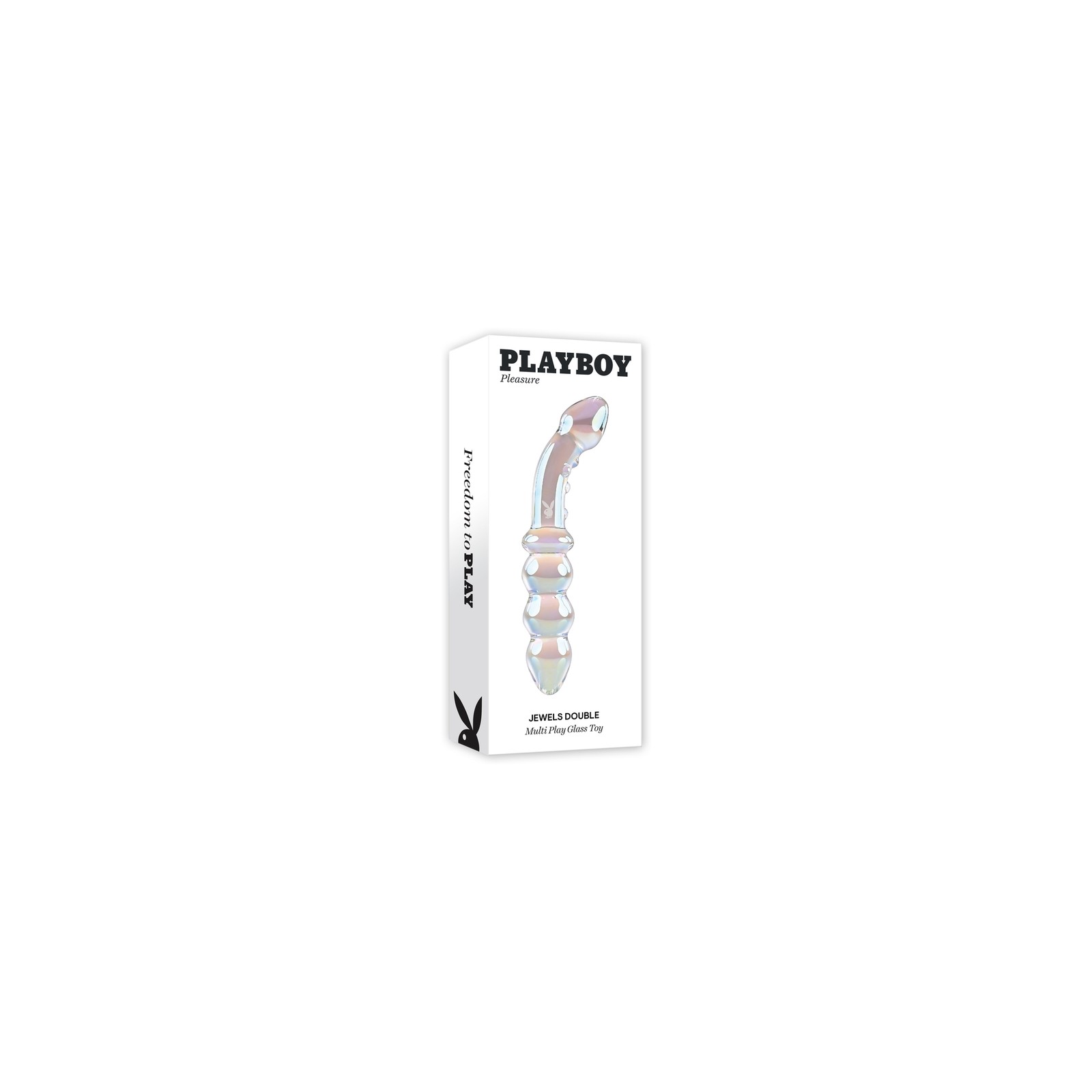 Dildo de Vidrio Doble Playboy Jewels