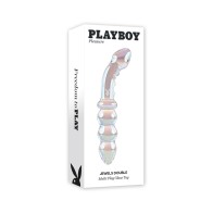 Dildo de Vidrio Doble Playboy Jewels